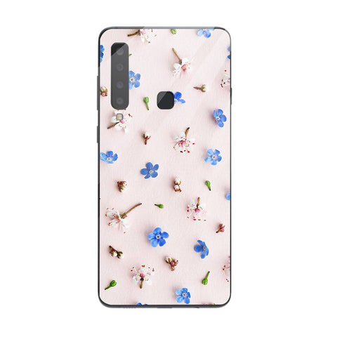 Beautiful Flowers Tempered Glass Phone Case for Samsung Galaxy A9 2018