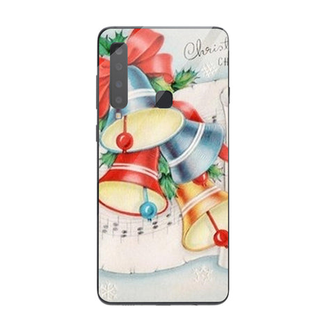 Merry Chrismas Tempered Glass Phone Case for Samsung Galaxy A9 2018