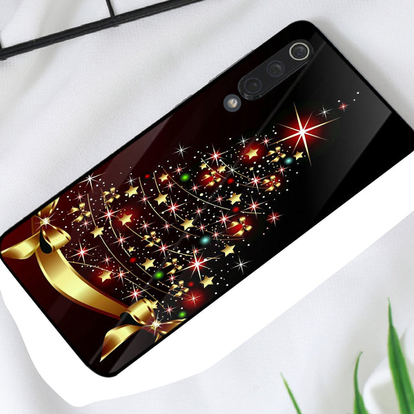 Merry Chrismas Tempered Glass Phone Case for Xiaomi Mi 9 SE