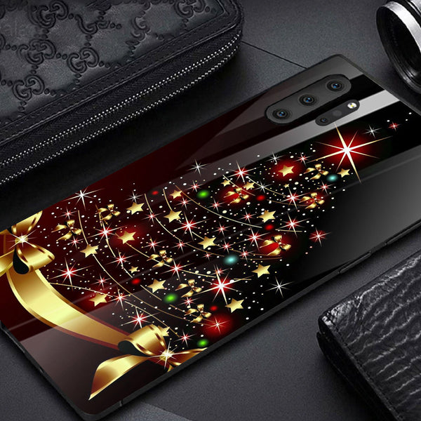 Merry Chrismas Tempered Glass Phone Case for Samsung Galaxy Note 10 Plus