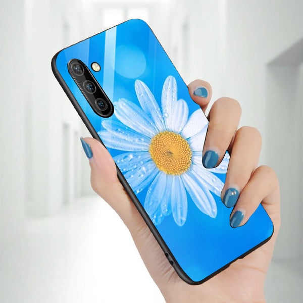 Beautiful Flowers Tempered Glass Phone Case for Samsung Galaxy Note 10