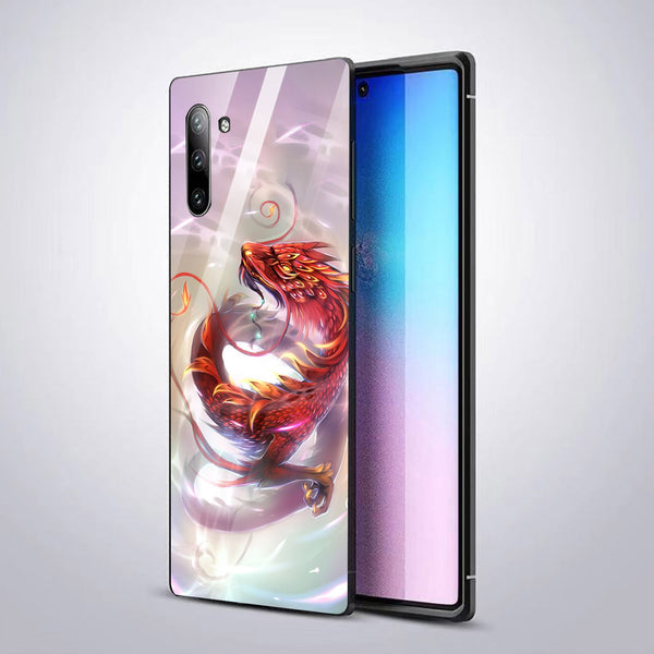 Dragon Tempered Glass Phone Case for Samsung Galaxy Note 10