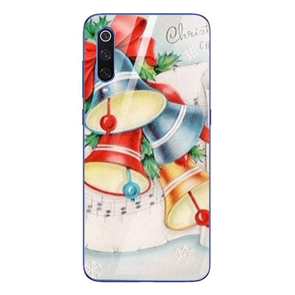 Merry Chrismas Tempered Glass Phone Case for Xiaomi Mi 9 SE
