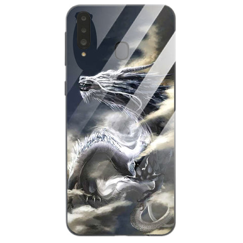 Dragon Tempered Glass Phone Case for Samsung