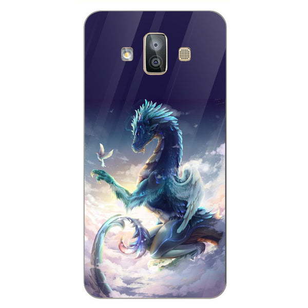 Dragon Tempered Glass Phone Case for Samsung Galaxy J7 Duo