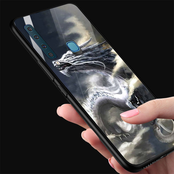 Dragon Tempered Glass Phone Case for Samsung Galaxy A9 2018