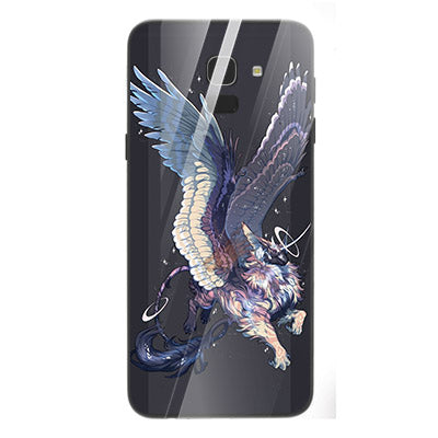 Dragon Tempered Glass Phone Case for Samsung Galaxy J6 2018