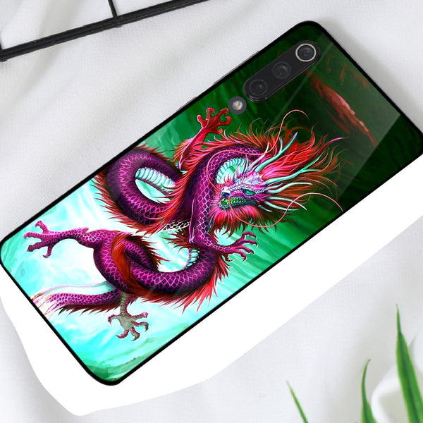 Dragon Tempered Glass Phone Case for Xiaomi Mi 9 SE