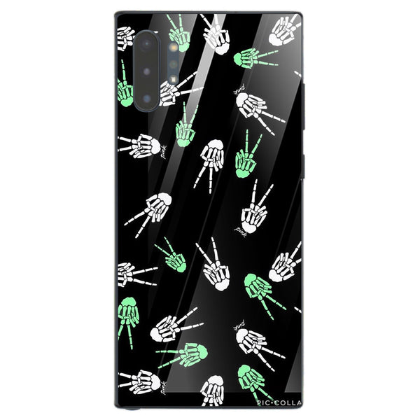 Halloween Skull Tempered Glass Phone Case for Samsung Galaxy Note 10 Plus