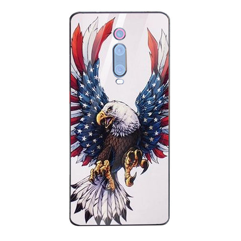 Eagle Tempered Glass Phone Case for Xiaomi Redmi K20 Pro