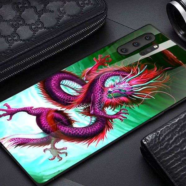 Dragon Tempered Glass Phone Case for Samsung Galaxy Note 10 Plus