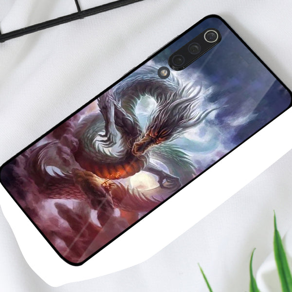 Dragon Tempered Glass Phone Case for Xiaomi Mi 9 SE