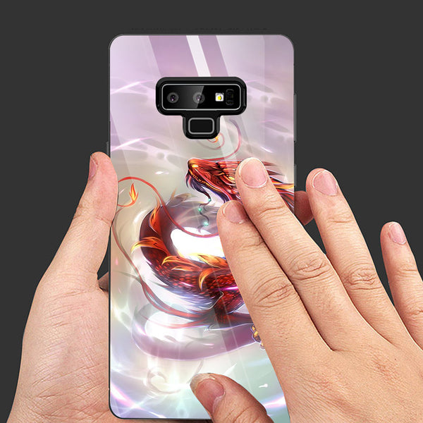 Dragon Tempered Glass Phone Case for Samsung Galaxy Note 9