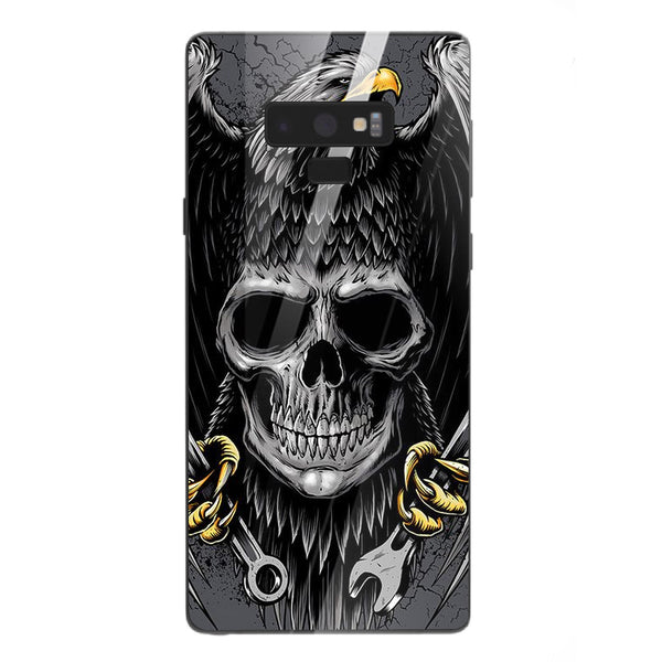 Eagle Tempered Glass Phone Case for Samsung Galaxy Note 9