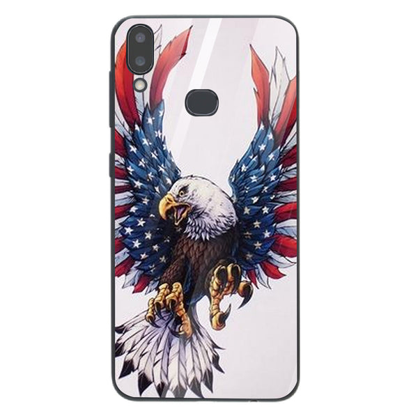 Eagle Tempered Glass Phone Case for Samsung Galaxy A10S