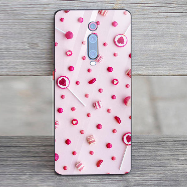 Beautiful Flowers Tempered Glass Phone Case for Xiaomi Redmi K20