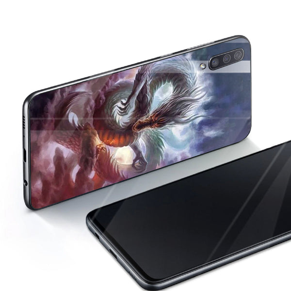 Dragon Tempered Glass Phone Case for Samsung Galaxy A70