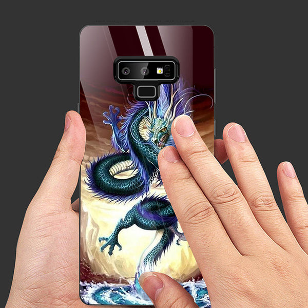 Dragon Tempered Glass Phone Case for Samsung Galaxy Note 9
