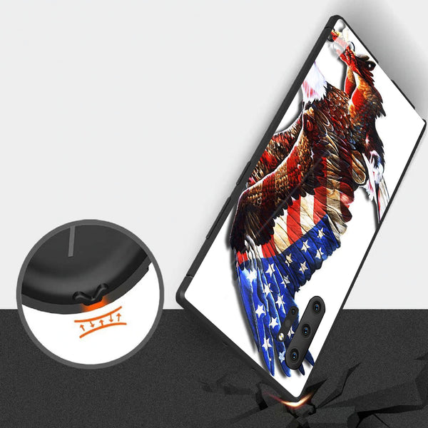 Eagle Tempered Glass Phone Case for Samsung Galaxy Note 10 Plus