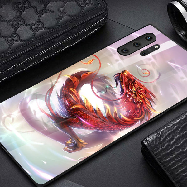 Dragon Tempered Glass Phone Case for Samsung Galaxy Note 10 Plus