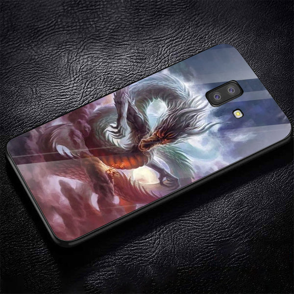 Dragon Tempered Glass Phone Case for Samsung Galaxy J6 Plus