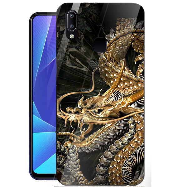 Dragon Tempered Glass Phone Case for Vivo Y95