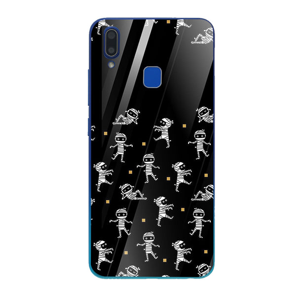 Halloween Skull Tempered Glass Phone Case for Vivo Y95