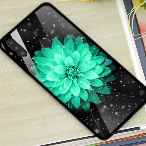 Beautiful Flowers Tempered Glass Phone Case for Samsung