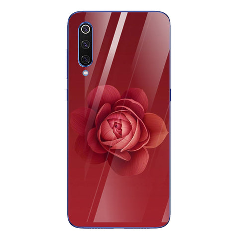 Beautiful Flowers Tempered Glass Phone Case for Xiaomi Mi 9 SE