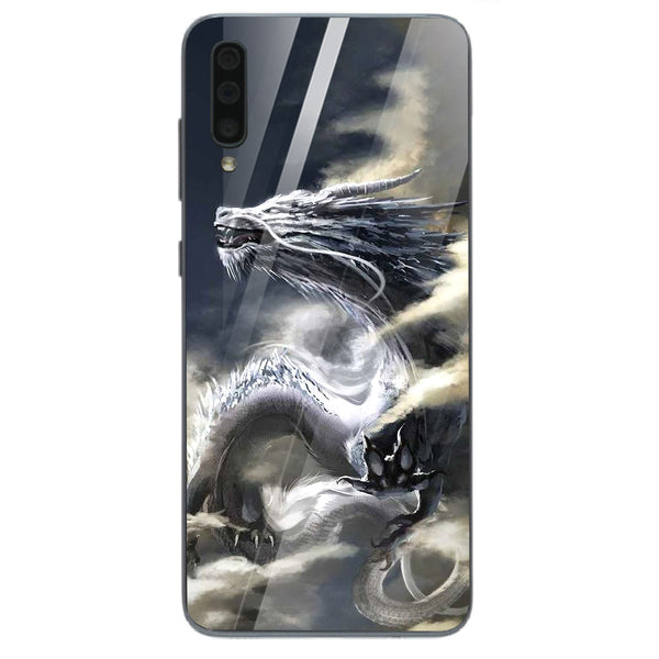 Dragon Tempered Glass Phone Case for Samsung Galaxy A70