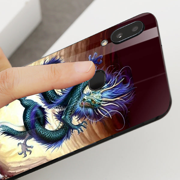 Dragon Tempered Glass Phone Case for Samsung Galaxy A10S