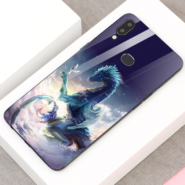 Dragon Tempered Glass Phone Case for Samsung Galaxy A10S