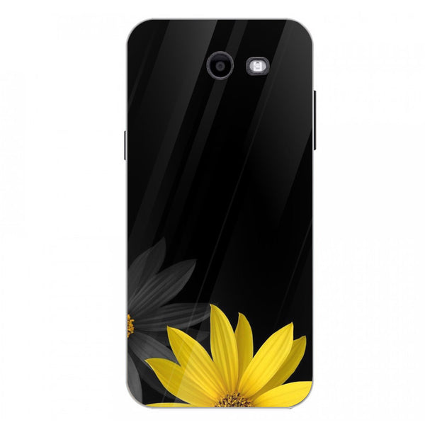 Beautiful Flowers Tempered Glass Phone Case for Samsung Galaxy J3 Prime
