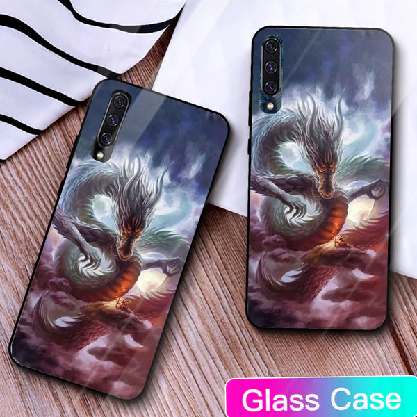 Dragon Tempered Glass Phone Case for Samsung Galaxy A50S