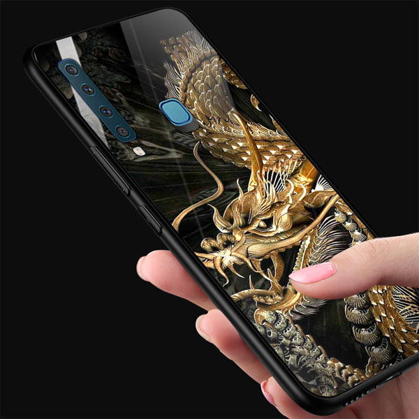 Dragon Tempered Glass Phone Case for Samsung Galaxy A9 2018