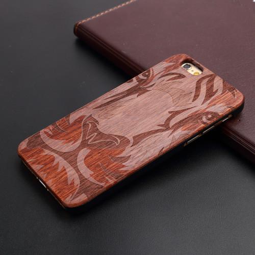 Thin Luxury Bamboo Wood Phone Case For Iphone