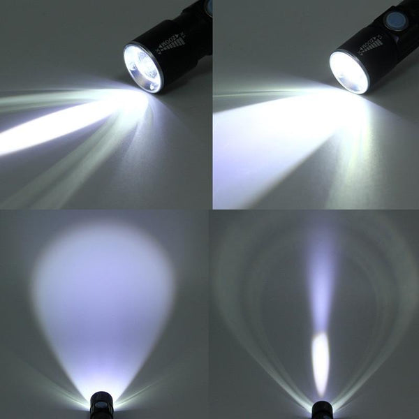 Flashlight 3800Lumens Led Torch Zoomable