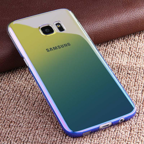 Colorful Case For Samsung Galaxy S Series Edge Case Gradient Color