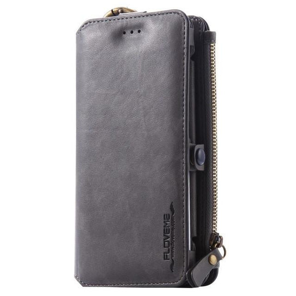 Retro Vintage Leather Multifunctional Wallet Case