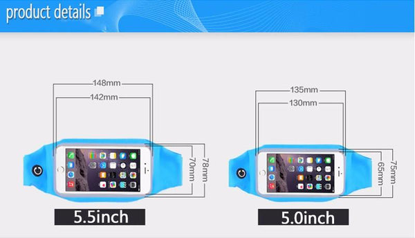 Gym Waist Bag Waterproof Sport Accessories Universal