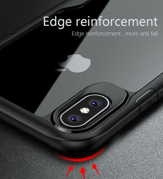 Luxury Slim Hybrid  Bumper Cover For Iphone X