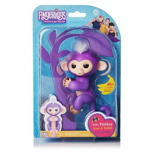 Interactive Cute Finger Money for Girls or Boys Colorful Finger Monkey