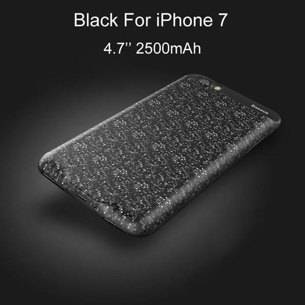 2500/3650mAh Power Bank Ultra Slim Case  For iPhone