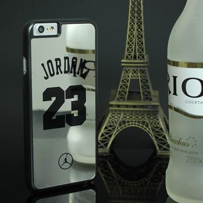 NBA Jordan Hard Plastic Mirror Phone Cases