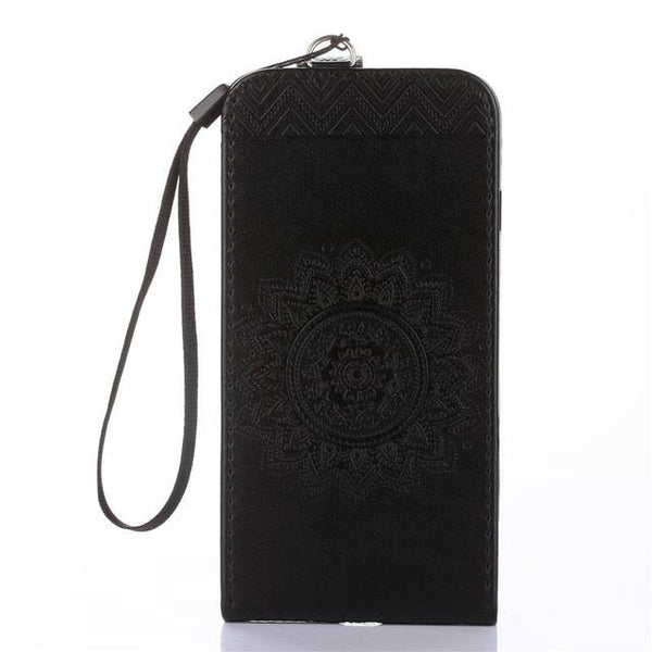 Vintage Flower Leather Phone Case For Motorola Moto G3