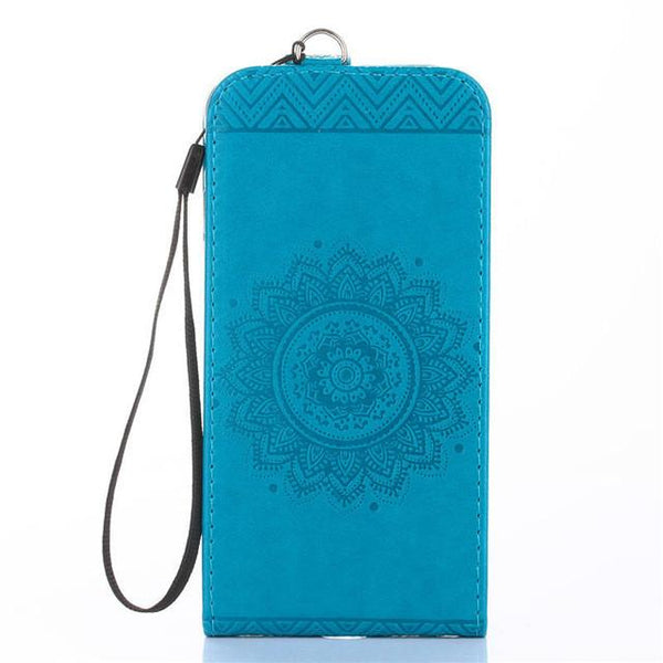 Vintage Flower Leather Phone Case For Motorola Moto G3