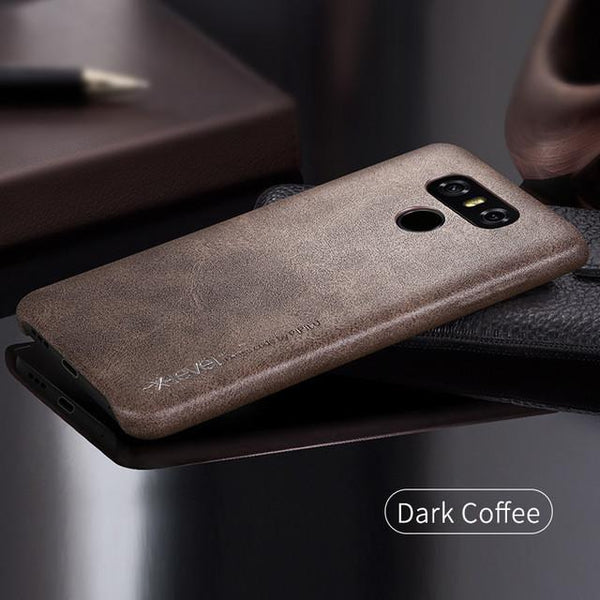 Vintage Leather Case For LG G6 G5 & V20