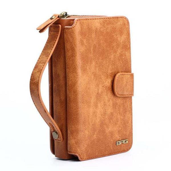 Multifunction Wallet Leather Case For Samsung