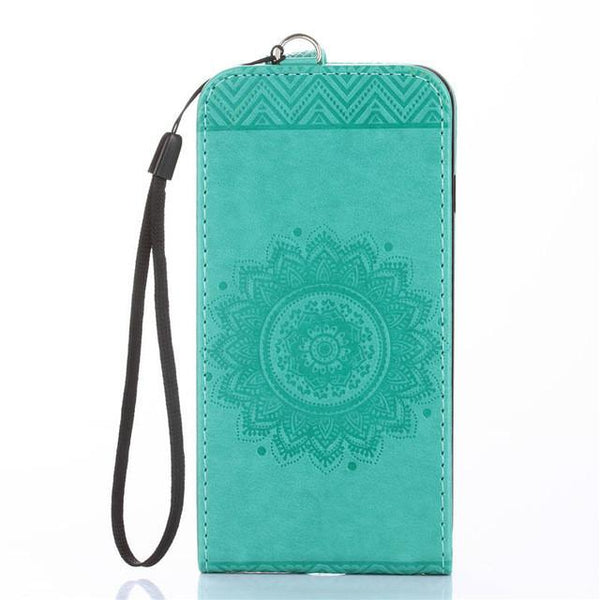 Vintage Flower Leather Phone Case For Motorola Moto G3