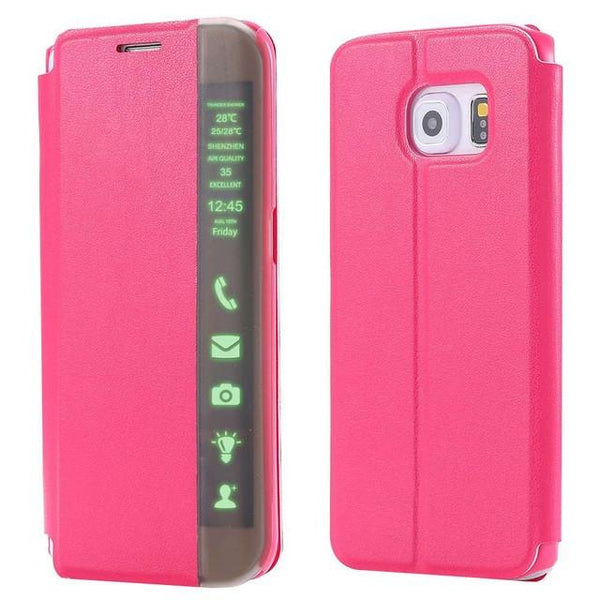 Smart Flip Leather Case For Samsung Galaxy